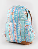 Billabong Home Abroad Womens Backpack, Blue Combo