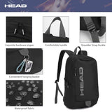 HEAD Men’s Gym Backpack Fits 15.6 Laptop for Tennis Sport Work Daily