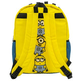 AI ACCESSORY INNOVATIONS Despicable Me Minions Backpack for Boys & Girls, Kids 16 Inch Schoolbag with 3D Features, Yellow