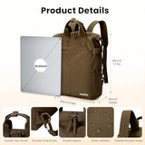 Kabibin Carry On Laptop Backpack, Ultra Lightweight College Work Daypack