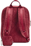 Under Armour women's, Loudon Corduroy Small Backpack (625) Cardinal/Cardinal/Summit White One Size Fits Most
