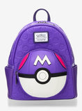 Loungefly Pokémon Master Ball Figural Mini Backpack - BoxLunch Exclusive PURPLE NONE