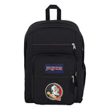 JanSport NCAA Officially Licensed Backpack, Florida State Seminoles, Big Student with Padded 15-Inch Laptop Sleeve, 2 Compartment Computer Bag with Bottle Pocket & Haul Handle, Book Rucksack, Black