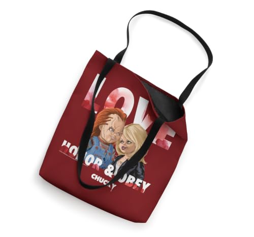 Chucky And Tiffany Honor & Obey Tote Bag