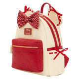 Loungefly Minnie Mouse Rock the Dots Coquette Mini Backpack