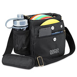 QOGIR Lightweight Disc Golf Bag: Durable Disc Golf Bag with 8+ Disc Capacity, Introductory Discs Golf Bag, Holds Water Bottle and Accessories, Great for Beginners