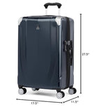 Travelpro Pathways 3 Hardside Expandable Luggage, 8 Spinner Wheels, Lightweight Hard Shell Suitcase, Checked Medium 25 Inch, Royal Blue