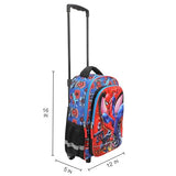 Bioworld Spider-Man Peter & Miles 16" Rolling Travel Backpack