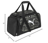 PUMA unisex adult Evercat Form Factor Duffel Bags, Green Camo, One-Size US