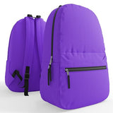 10 Pack Bulk Backpacks, Wholesale 17-Inch Lightweight Bookbags for Kids, Adults, School, Classroom, Travel, Gym Supplies with 1 Large, 1 Small Pocket, Perfect for Events, Corporate Bundles, Mix