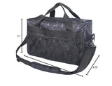MYDAYS Dog Travel Bag, Pet Luggage Suitcase Weekend Tote Carrier with Collapsible Bowl, Pet Luggage Suitcase Weekend Tote Carrier with Collapsible Bowl (Black)