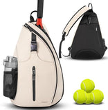 Ytonet Tennis Bag, Tennis Sling Backpack Crossbody for Men Women