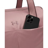 Under Armour Women's Studio Lite Duffle Bag, (673) Tourmaline Pink / / Maroon Mist, One Size Fits Most