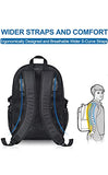 Busiuw Heavy Duty Mesh Backpack for Adults,Large Black Mesh Bag