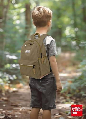 atgark Toddler Backpack for Boys 2-5: Preschool Kindergarten Backpack - 13" Daycare Backpack Fit A4 Folder