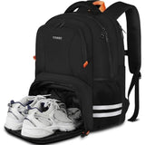 Ytonet Gym Backpack for Men Women, Travel Sports Bag with Shoe Compartment