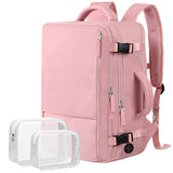 Hanples Travel Backpack for Women, 17 Inch Waterproof Laptop Backpack