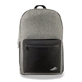 Generic Smoking Turtle: 100 Smell Proof Backpack with Combo Lock, Weather Resistant (Grey & Black),Large