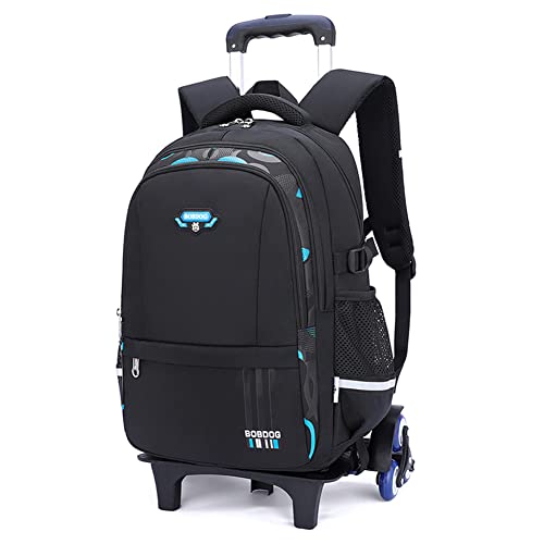 Mfikaryi Solid Color Elemetary Rolling Backpack,Camo Prints Kids Wheeled School BookBag,Backpack with wheels for boys | Backpacks4Less