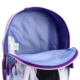 Bioworld Frozen 16 inch Backpack 4-piece Set with lunch box for girls