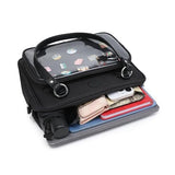 Oxford Ita Bag Crossbody Shoulder Bag Satchel Messenger Backpack Multi-Purpose Pins Display