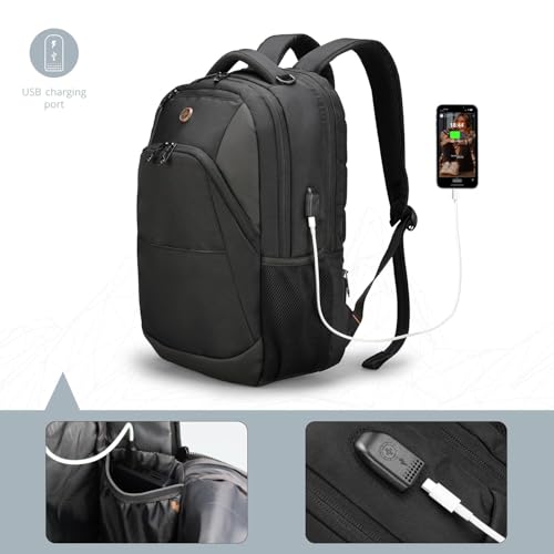 Swissdigital Design Backpack for Men & Women Fit 16 Inch Computer SD1670-12