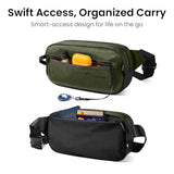 tomtoc 3.5L X-Pac Sling Bag with RFID Blocking Crossbody Pack for Men Women