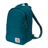 Carhartt Classic Mini Backpack, Durable, Water-Resistant Backpack with Adjustable Shoulder Straps, Tidal