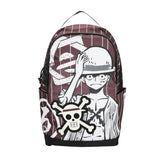 Bioworld One Piece Luffy Character Art 18.5” Adult Brown Backpack