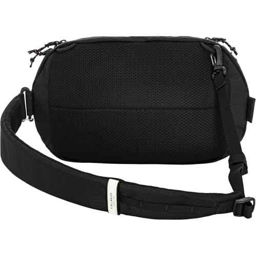 Fjällräven Skule Sling 6 - Durable Fabric, Compact Storage, Adjustable Carry - Travel, Black, One Size | Backpacks4Less