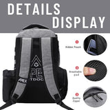 Apex Outdoors Disc Golf Bag, Large Disc Golf Backpack Holds Over 21 Discs