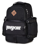 JanSport Seattle Pack – Durable Backpack with Main Compartment, Dual Water Bottle Pockets, Lined Laptop Sleeve, Black