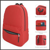 10 Pack Bulk Backpacks, Wholesale 17-Inch Lightweight Bookbags for Kids, Adults, School, Classroom, Travel, Gym Supplies with 1 Large, 1 Small Pocket, Perfect for Events, Corporate Bundles, Mix
