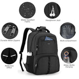 YAMTION Gym Backpack for Men Women with Shoe Compartment,17,3 Inch Bookbag for Boys with USB Port for Workout College Sport