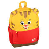 INTIMO Daniel Tiger's Neighborhood Backpack 16" 3D Character Embroidered Bookbag with Adjustable Shoulder Straps