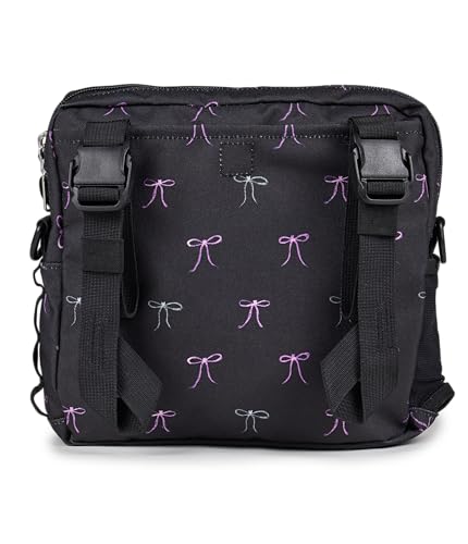 JanSport Central Adaptive Accessory Bag – Wheelchair & Walker Compatible, Versatile Carry Options, Tuck-Away Adjustable Loops, SaniStash Pocket for Easy Access, Bad Bows