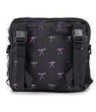 JanSport Central Adaptive Accessory Bag – Wheelchair & Walker Compatible, Versatile Carry Options, Tuck-Away Adjustable Loops, SaniStash Pocket for Easy Access, Bad Bows