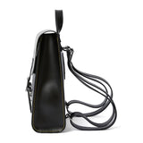 Dr. Martens Leather Mini Box Backpack, Black Smooth+Black Kiev