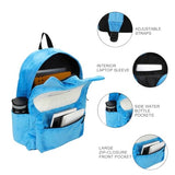 Bioworld Pokemon Snorlax 17” Adult Blue Backpack