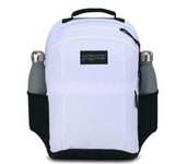 JanSport Landings Pack – Large Backpack with Soft Back Panel, Dual Water Bottle Pockets, 15-Inch Padded Laptop Compartment, White