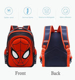 Telifor Cartoon Spider Schoolbag with Pencil Case - 3D, Waterproof, Large-Capacity for Primary School Boys (15in)