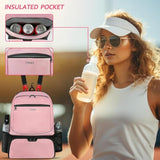 Ytonet Tennis Bag Tennis Backpack for Women Men 2 Rackets with Insulated Pocket Ventilated Shoe Compartment