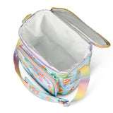 Igloo 90s Retro Collection Square Lunch Box Cooler with Front Pocket and Adjustable Strap,Insulated Leakproof Lunch Cooler Bag, Reusable Lunch Tote