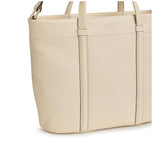 RADLEY London Rivington Women's Medium Leather Ziptop Satchel Bag, Oat Milk