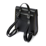 Dr. Martens Leather Mini Box Backpack, Black Smooth+Black Kiev