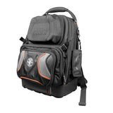 Klein Tools 55485 Tool Bag Backpack, Durable Electrician Backpack with 48 Pockets for Hand Tools, Waterproof Bottom, Removable Carrier