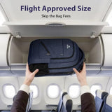 MATEIN Work Bookbag for Men, 17 In Large Laptop Travel Carry On Backpack