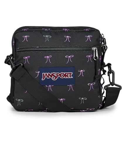 JanSport Central Adaptive Accessory Bag – Wheelchair & Walker Compatible, Versatile Carry Options, Tuck-Away Adjustable Loops, SaniStash Pocket for Easy Access, Bad Bows