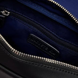 Lacoste Men's Classic Messenger Bag, Black, One Size