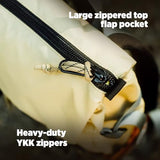 Topo Designs Rover Pack Classic Backpack - Daily Daypack for Commutes, Day Trips, Hikes, Iconic Denver Design, PFAS-Free, Fair Trade (Oil Green/Dark Pine)